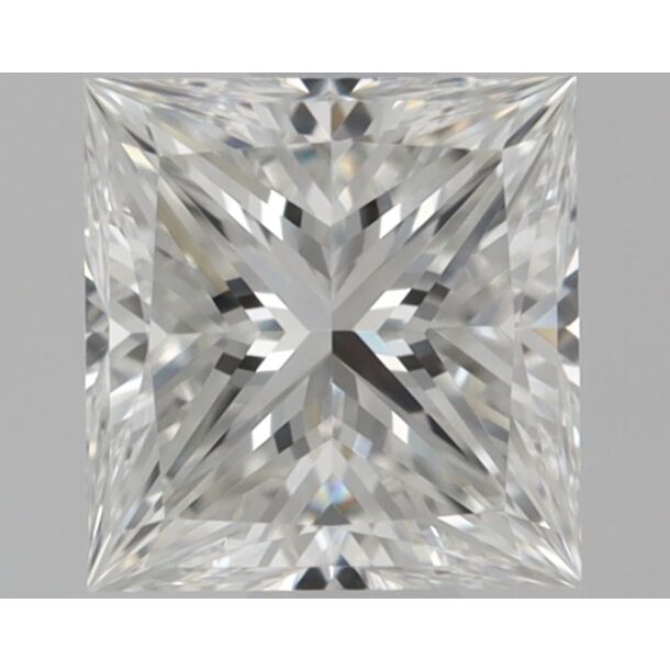 0.45 Carat Diamant Naturel de taille Princesse, Couleur F, Pureté IF 0.45 Carat Diamant Naturel de taille Princesse, Couleur F, Pureté IF
