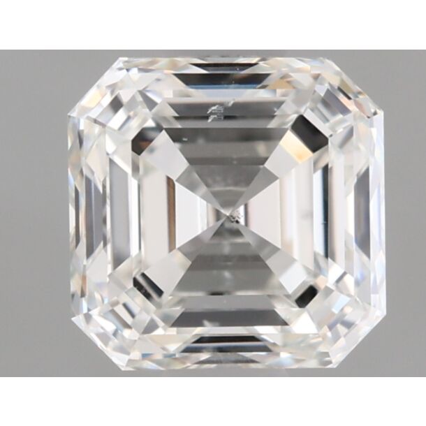 0.8 Carat Natural Diamond, Asscher Cut, Color I, Clarity SI1