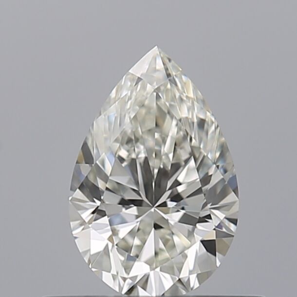 0.5 Karaat Natuurlijke Diamant met een Peer vorm, Kleur I, Zuiverheid VVS1