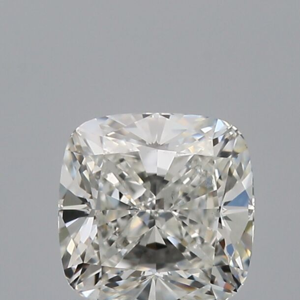 0.72 Carat Diamant Naturel de taille Coussin, Couleur G, Pureté SI1