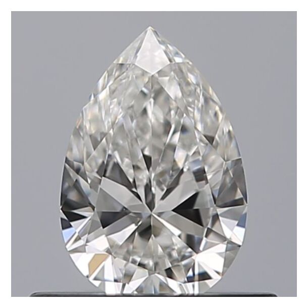 0.4 Karat Natürlicher Diamant Im Tropfenschliff, Farbe E, Reinheit VS1