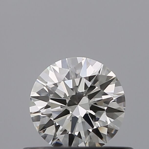 0.4 Carat Diamant Naturel de taille Brillant, Couleur G, Pureté VVS1