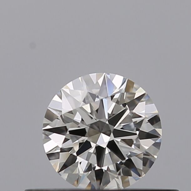 0.34 Carat Diamant Naturel de taille Brillant, Couleur F, Pureté IF