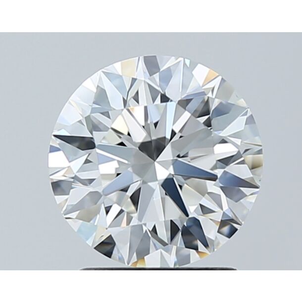 1.72 Carat Natural Diamond, Round Cut, Color E, Clarity VS1