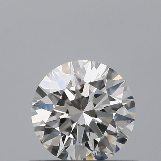 0.42 Carat Natural Diamond, Round Cut, Color F, Clarity VS1