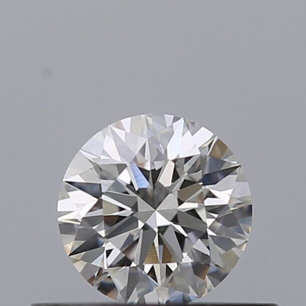 0.37 Carat Diamant Naturel de taille Brillant, Couleur E, Pureté VVS1