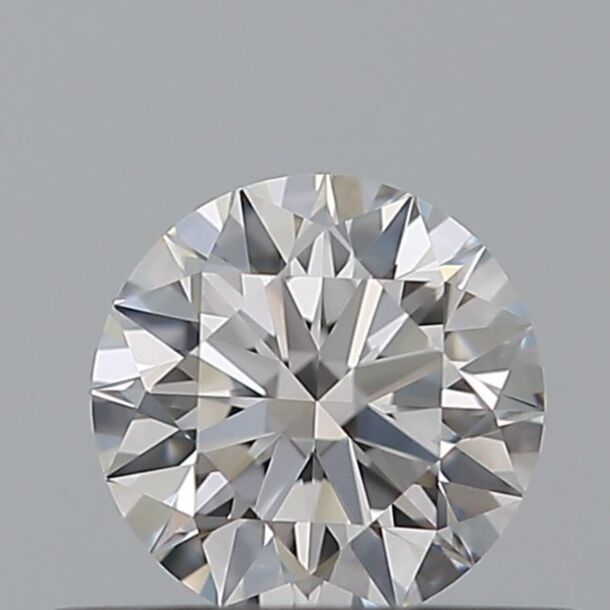0.37 Carat Diamant Naturel de taille Brillant, Couleur E, Pureté VVS1