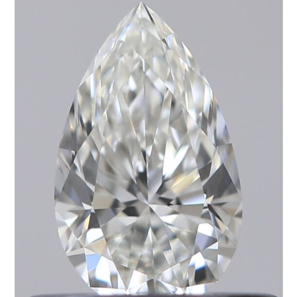 0.4 Karat Natürlicher Diamant Im Tropfenschliff, Farbe H, Reinheit VVS1