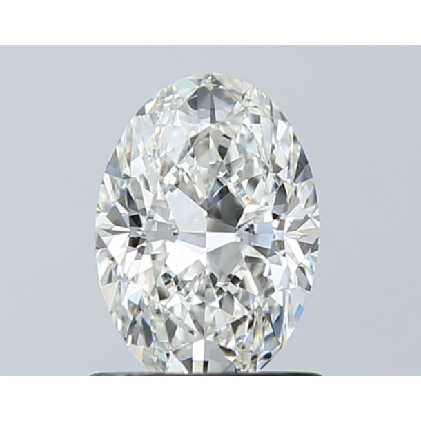 1.01 Karat Natürlicher Diamant Im Ovalschliff, Farbe I, Reinheit SI1