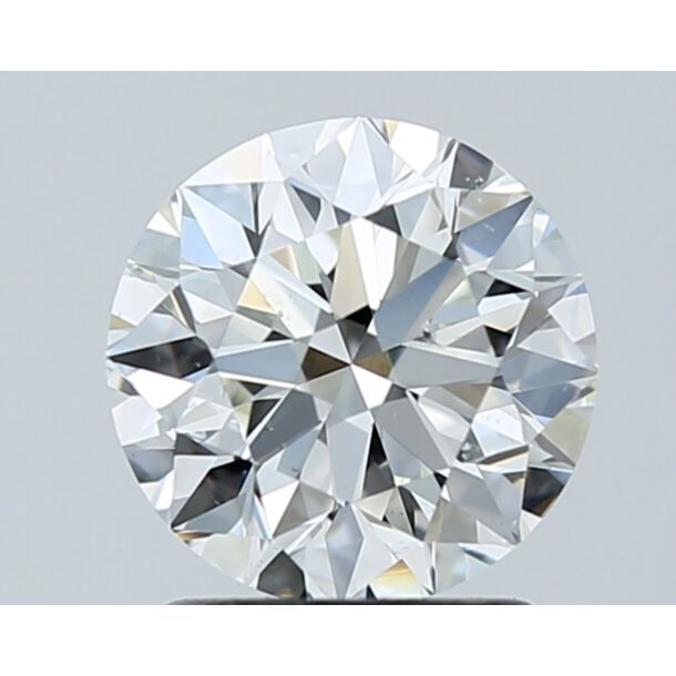 1.62 Carat Natural Diamond, Round Cut, Color I, Clarity SI1