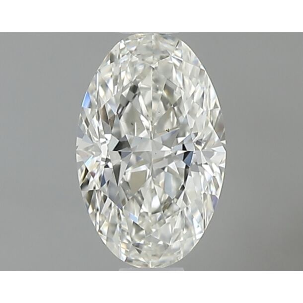 0.52 Karaat Natuurlijke Diamant met een Ovaal vorm, Kleur I, Zuiverheid VS2 0.52 Karaat Natuurlijke Diamant met een Ovaal vorm, Kleur I, Zuiverheid VS2