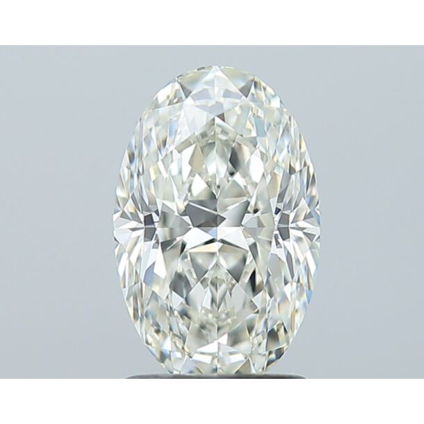 1.52 Carat Diamant Naturel de taille Oval, Couleur I, Pureté VVS2