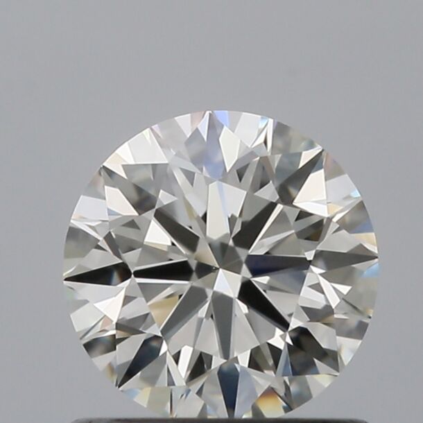 0.73 Karat Natürlicher Diamant Im Brillantschliff, Farbe H, Reinheit VS2