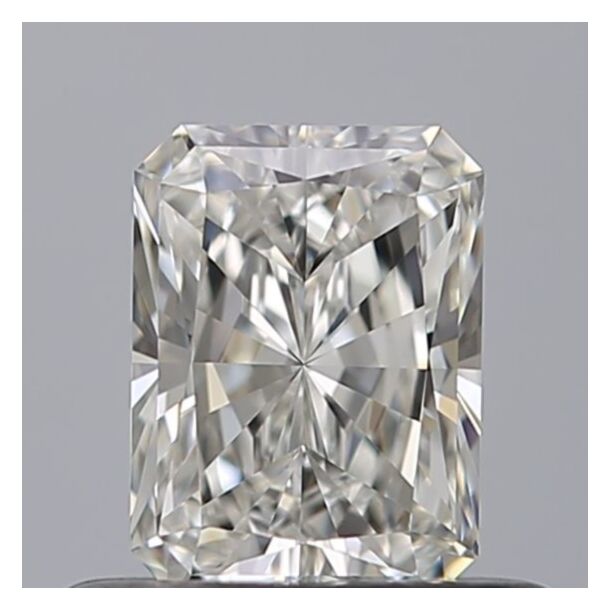 0.5 Karaat Natuurlijke Diamant met een Radiant vorm, Kleur G, Zuiverheid VVS1
