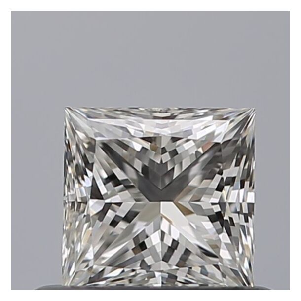 0.5 Karaat Natuurlijke Diamant met een Prinses vorm, Kleur F, Zuiverheid VS1 0.5 Karaat Natuurlijke Diamant met een Prinses vorm, Kleur F, Zuiverheid VS1