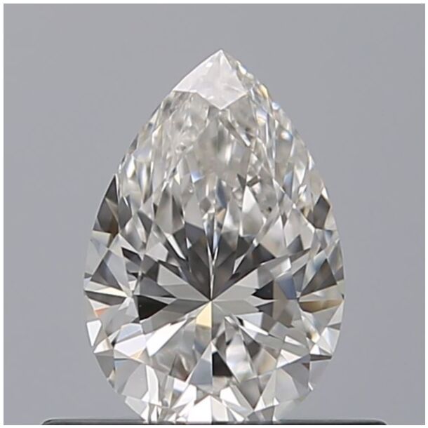 0.4 Karaat Natuurlijke Diamant met een Peer vorm, Kleur E, Zuiverheid VVS1 0.4 Karaat Natuurlijke Diamant met een Peer vorm, Kleur E, Zuiverheid VVS1