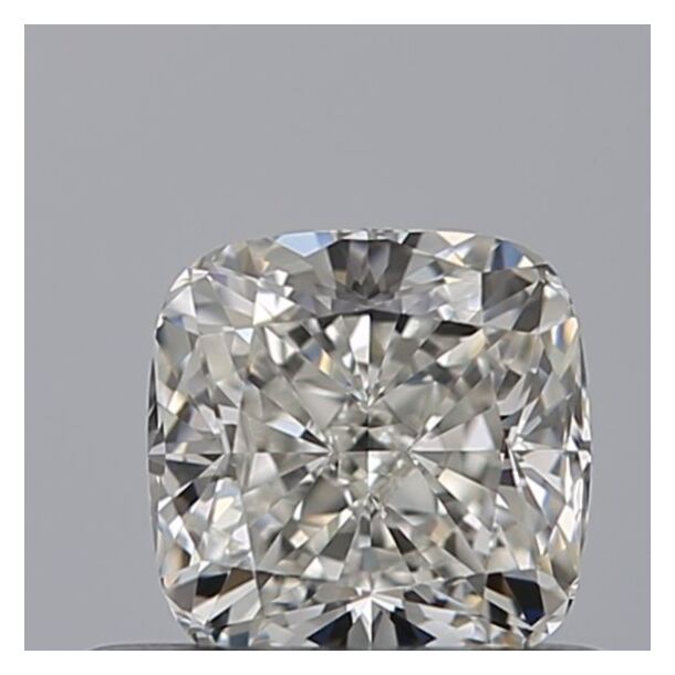0.51 Carat Diamant Naturel de taille Coussin, Couleur G, Pureté IF