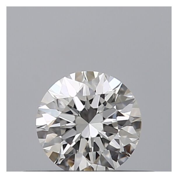 0.27 Carat Natural Diamond, Round Cut, Color E, Clarity IF