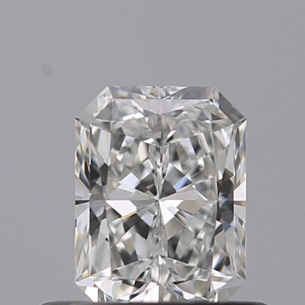 0.5 Carat Natural Diamond, Radiant Cut, Color E, Clarity SI1