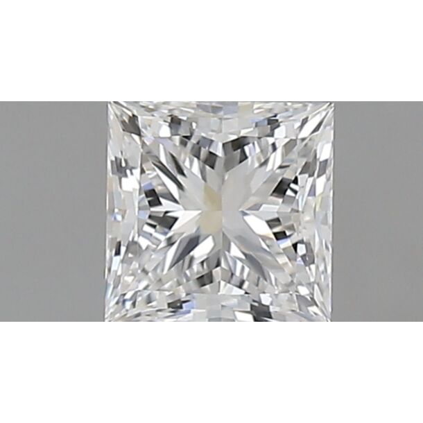 0.57 Karat Natürlicher Diamant Im Prinzessschliff, Farbe F, Reinheit VVS1 0.57 Karat Natürlicher Diamant Im Prinzessschliff, Farbe F, Reinheit VVS1