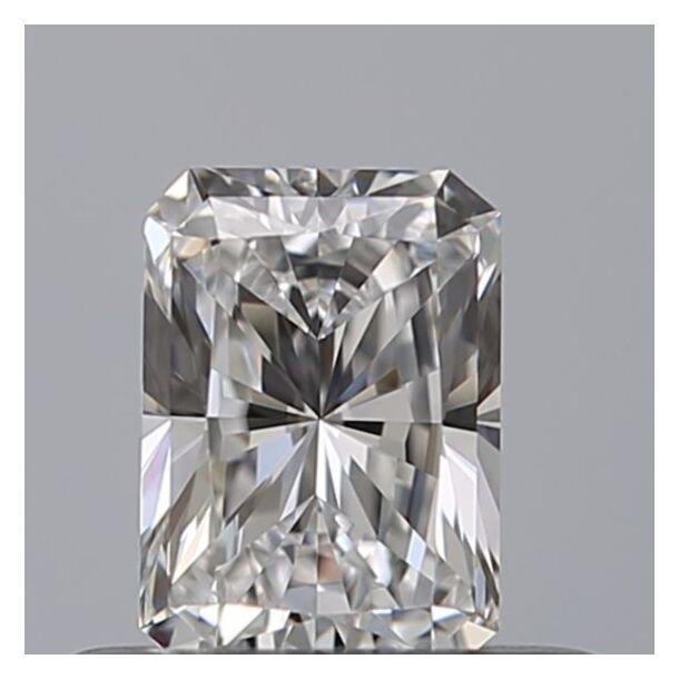 0.41 Carat Diamant Naturel de taille Radiant, Couleur D, Pureté VVS1