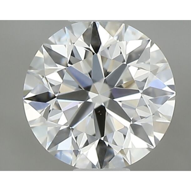 0.53 Carat Diamant Naturel de taille Brillant, Couleur H, Pureté VS1