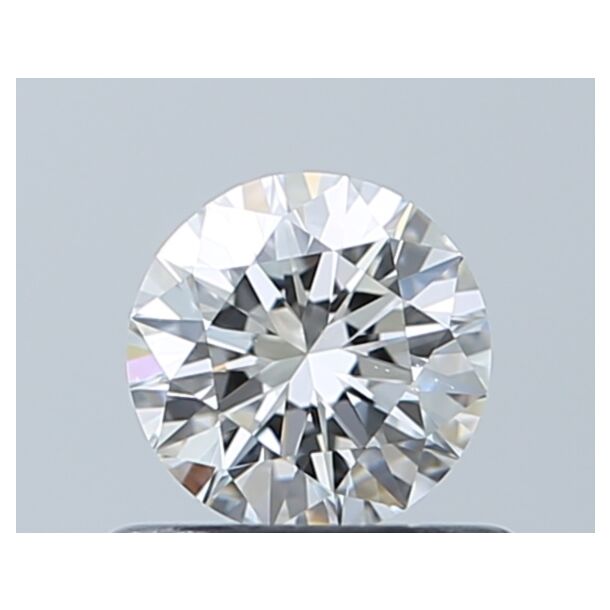 0.5 Karat Natürlicher Diamant Im Brillantschliff, Farbe H, Reinheit VS2
