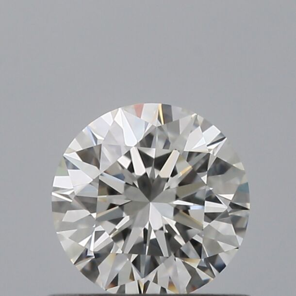 0.52 Carat Natural Diamond, Round Cut, Color G, Clarity VVS1 0.52 Carat Natural Diamond, Round Cut, Color G, Clarity VVS1
