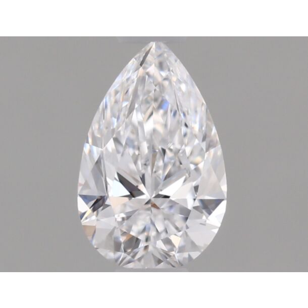 0.41 Karat Natürlicher Diamant Im Tropfenschliff, Farbe D, Reinheit VS1