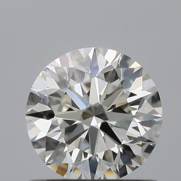 0.7 Carat Natural Diamond, Round Cut, Color G, Clarity VVS1