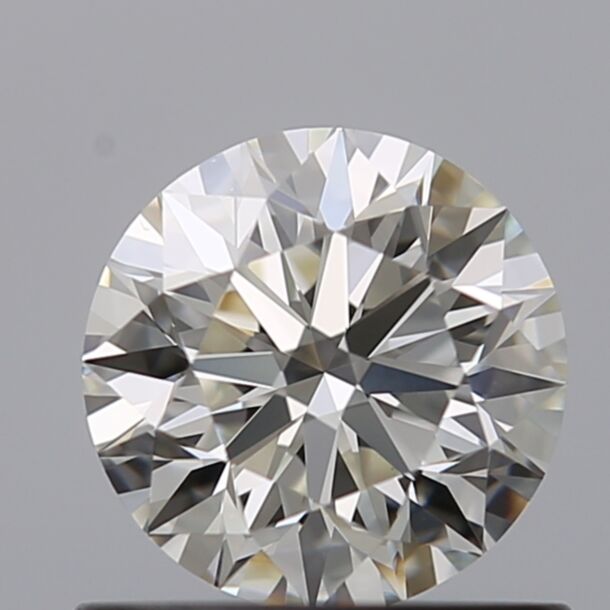 0.74 Karat Natürlicher Diamant Im Brillantschliff, Farbe H, Reinheit VS1