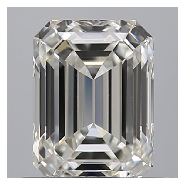 0.9 Carat Natural Diamond, Emerald Cut, Color G, Clarity VVS2 0.9 Carat Natural Diamond, Emerald Cut, Color G, Clarity VVS2