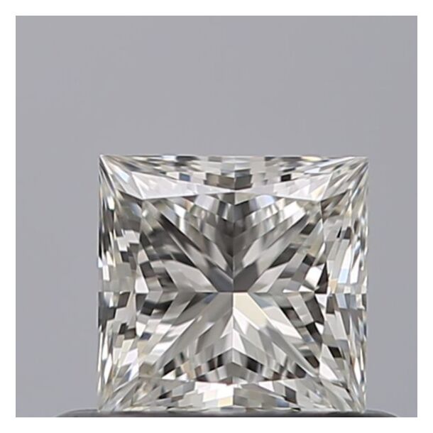 0.51 Karaat Natuurlijke Diamant met een Prinses vorm, Kleur F, Zuiverheid IF 0.51 Karaat Natuurlijke Diamant met een Prinses vorm, Kleur F, Zuiverheid IF