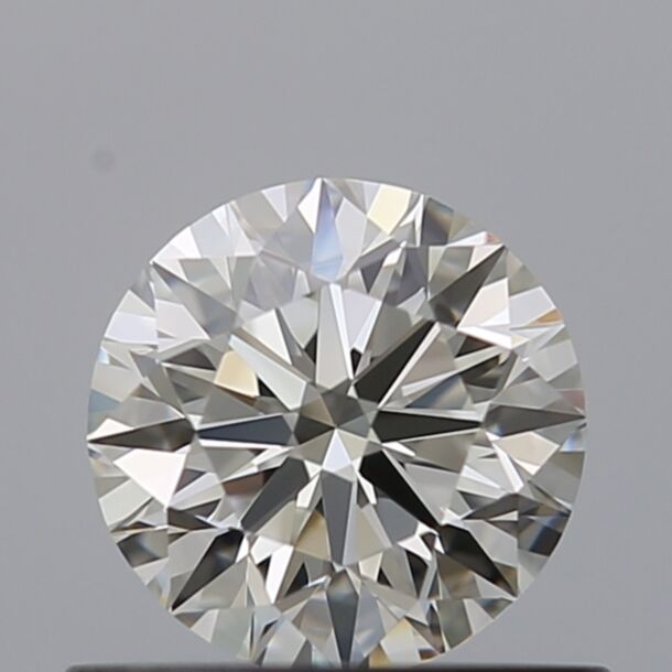 0.6 Carat Natural Diamond, Round Cut, Color H, Clarity VVS1 0.6 Carat Natural Diamond, Round Cut, Color H, Clarity VVS1