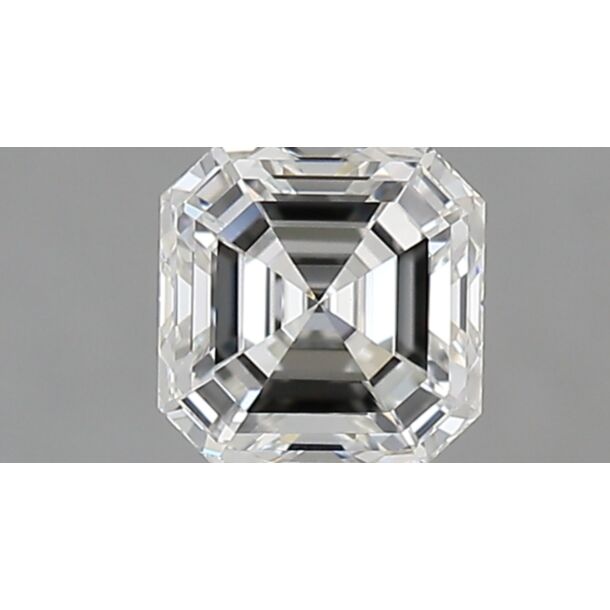0.71 Carat Natural Diamond, Asscher Cut, Color H, Clarity VVS2 0.71 Carat Natural Diamond, Asscher Cut, Color H, Clarity VVS2