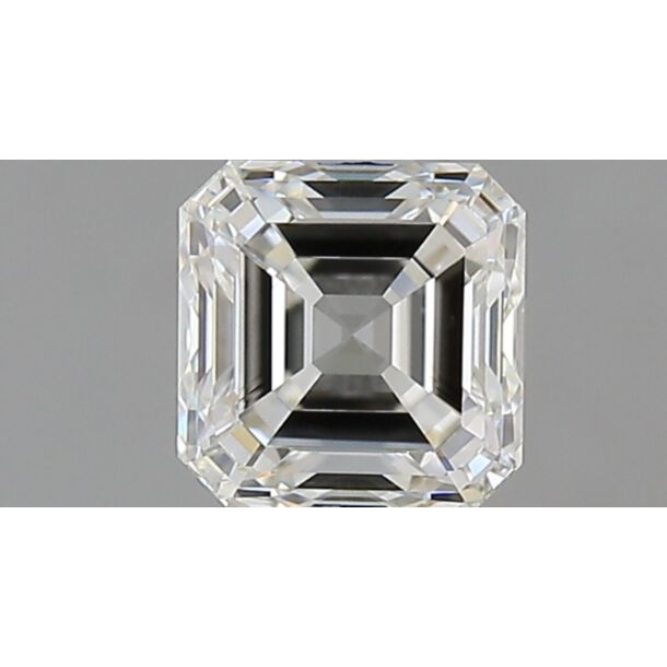0.9 Carat Natural Diamond, Asscher Cut, Color I, Clarity VS1