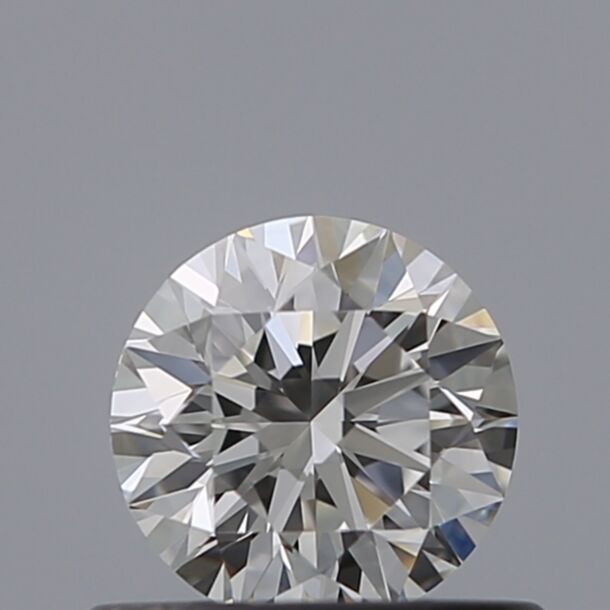 0.48 Carat Natural Diamond, Round Cut, Color G, Clarity IF