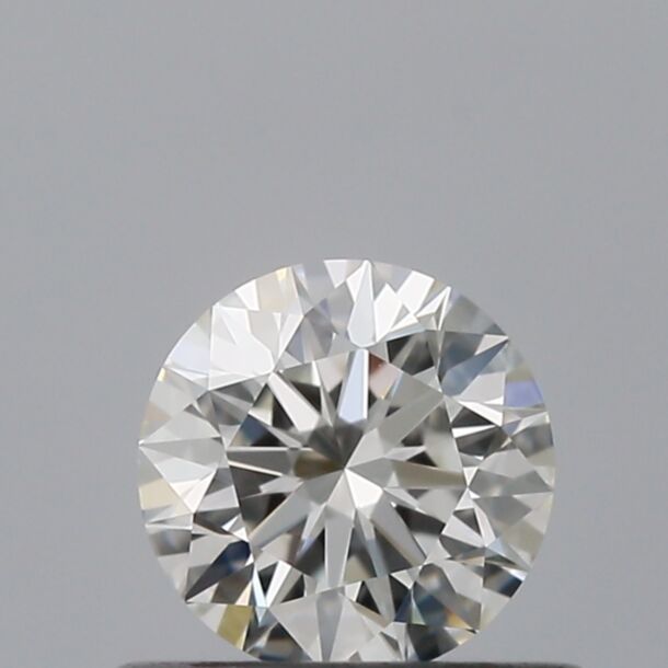 0.42 Carat Diamant Naturel de taille Brillant, Couleur G, Pureté IF