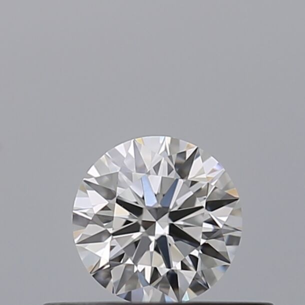0.31 Carat Natural Diamond, Round Cut, Color D, Clarity IF