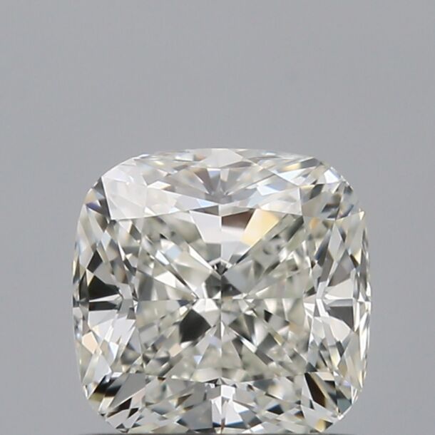 0.8 Carat Natural Diamond, Cushion Cut, Color I, Clarity VVS2