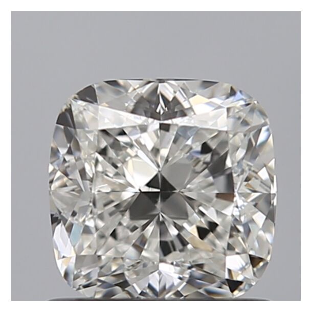0.8 Carat Natural Diamond, Cushion Cut, Color G, Clarity VVS2