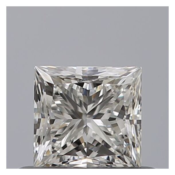 0.5 Karaat Natuurlijke Diamant met een Prinses vorm, Kleur H, Zuiverheid VVS1