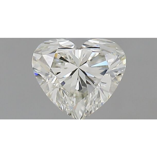 0.74 Carat Natural Diamond, Heart Cut, Color I, Clarity VS1