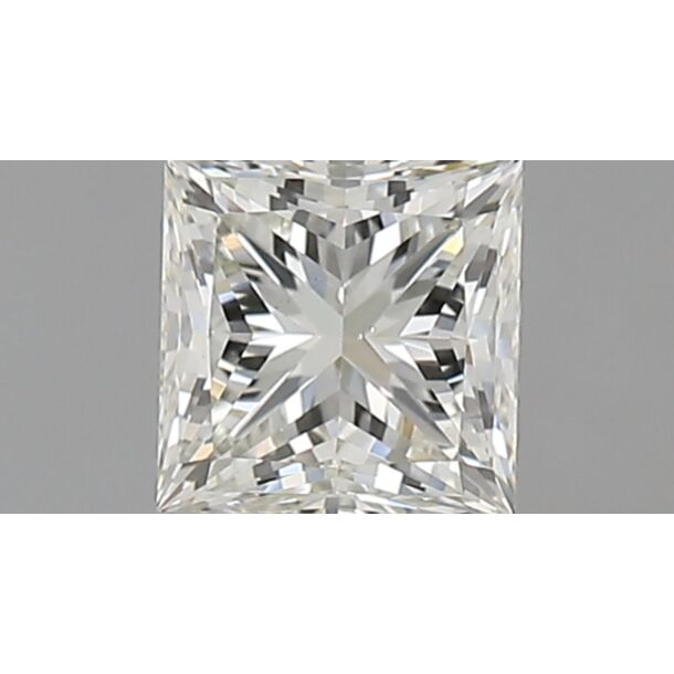 0.73 Carat Natural Diamond, Princess Cut, Color I, Clarity VS2 0.73 Carat Natural Diamond, Princess Cut, Color I, Clarity VS2