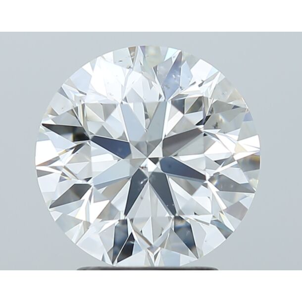 3.01 Karaat Natuurlijke Diamant met een Briljant vorm, Kleur H, Zuiverheid SI1