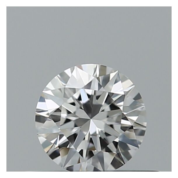 0.3 Carat Natural Diamond, Round Cut, Color D, Clarity IF