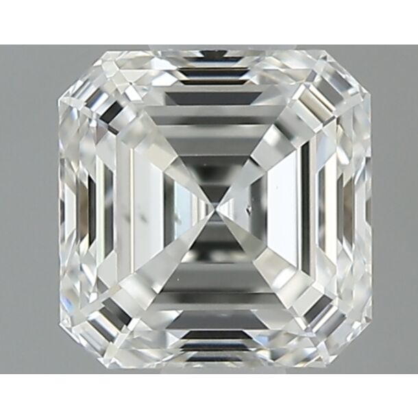 0.6 Karaat Natuurlijke Diamant met een Asscher vorm, Kleur G, Zuiverheid VS2