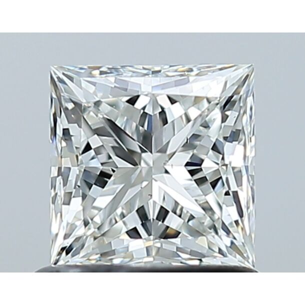 0.91 Karat Natürlicher Diamant Im Prinzessschliff, Farbe I, Reinheit VS2 0.91 Karat Natürlicher Diamant Im Prinzessschliff, Farbe I, Reinheit VS2