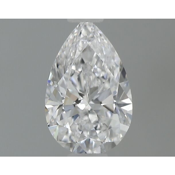 0.4 Karaat Natuurlijke Diamant met een Peer vorm, Kleur D, Zuiverheid VS2