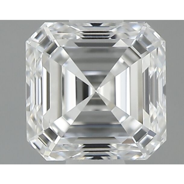 0.51 Karaat Natuurlijke Diamant met een Asscher vorm, Kleur E, Zuiverheid VVS1